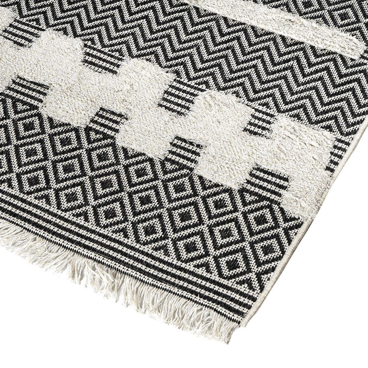 Χαλί βαμβακερό Morocotton 9238 Γκρι από την εταιρεία Beauty Home