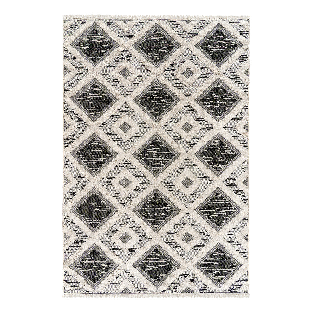 Χαλί βαμβακερό Morocotton 9240 Γκρι Beauty Home από την εταιρεία Beauty Home