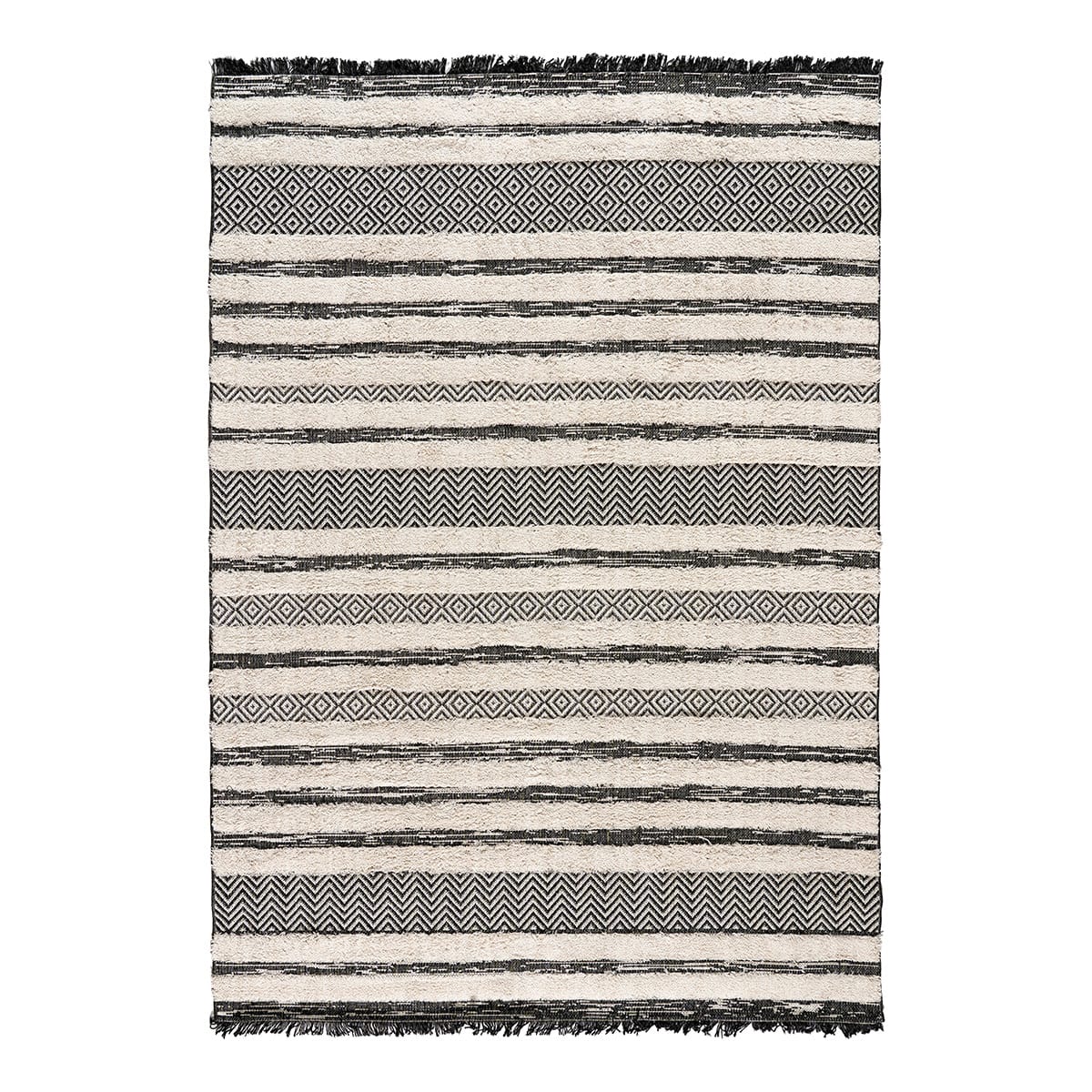 Χαλί βαμβακερό Morocotton 9241 Γκρι από την εταιρεία Beauty Home