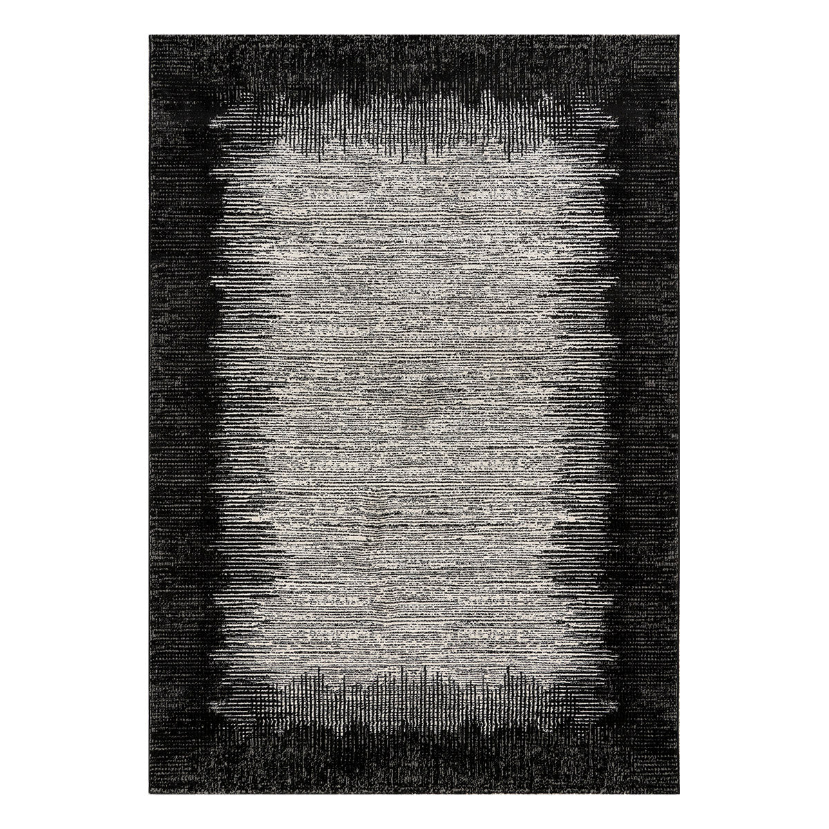 Χαλί Prestige Art 9321 Grey Black - Γκρι Μαύρο Beauty Home από την εταιρεία Beauty Home
