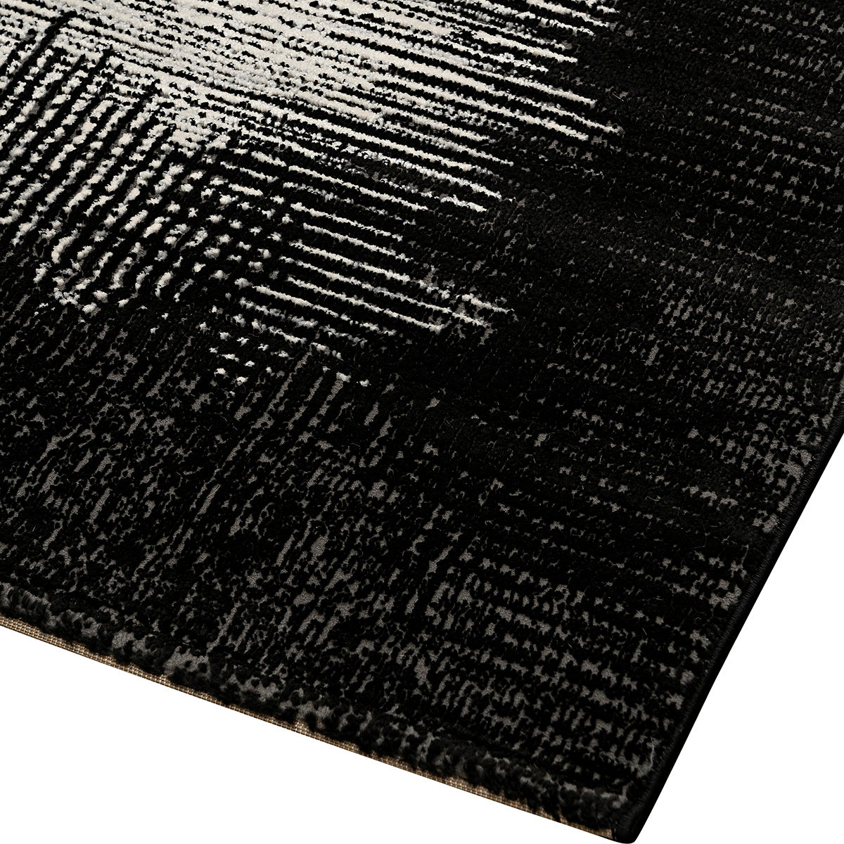 Χαλί Prestige Art 9321 Grey Black - Γκρι Μαύρο Beauty Home από την εταιρεία Beauty Home