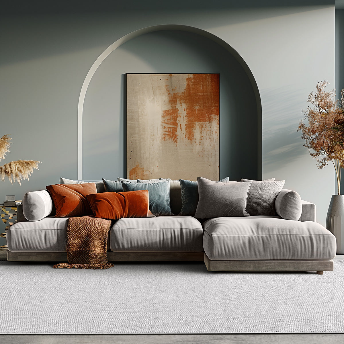 Χαλί Rustic Art 9331 200x280 Λευκό Default Title από την εταιρεία Beauty Home