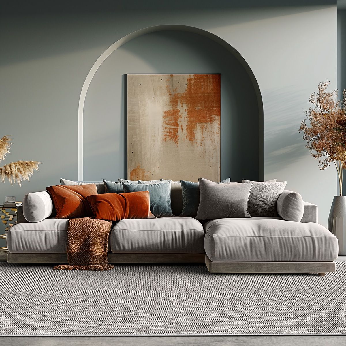 Χαλί Rustic Art 9335 Λευκό,Γκρι 200x280 από την εταιρεία Beauty Home