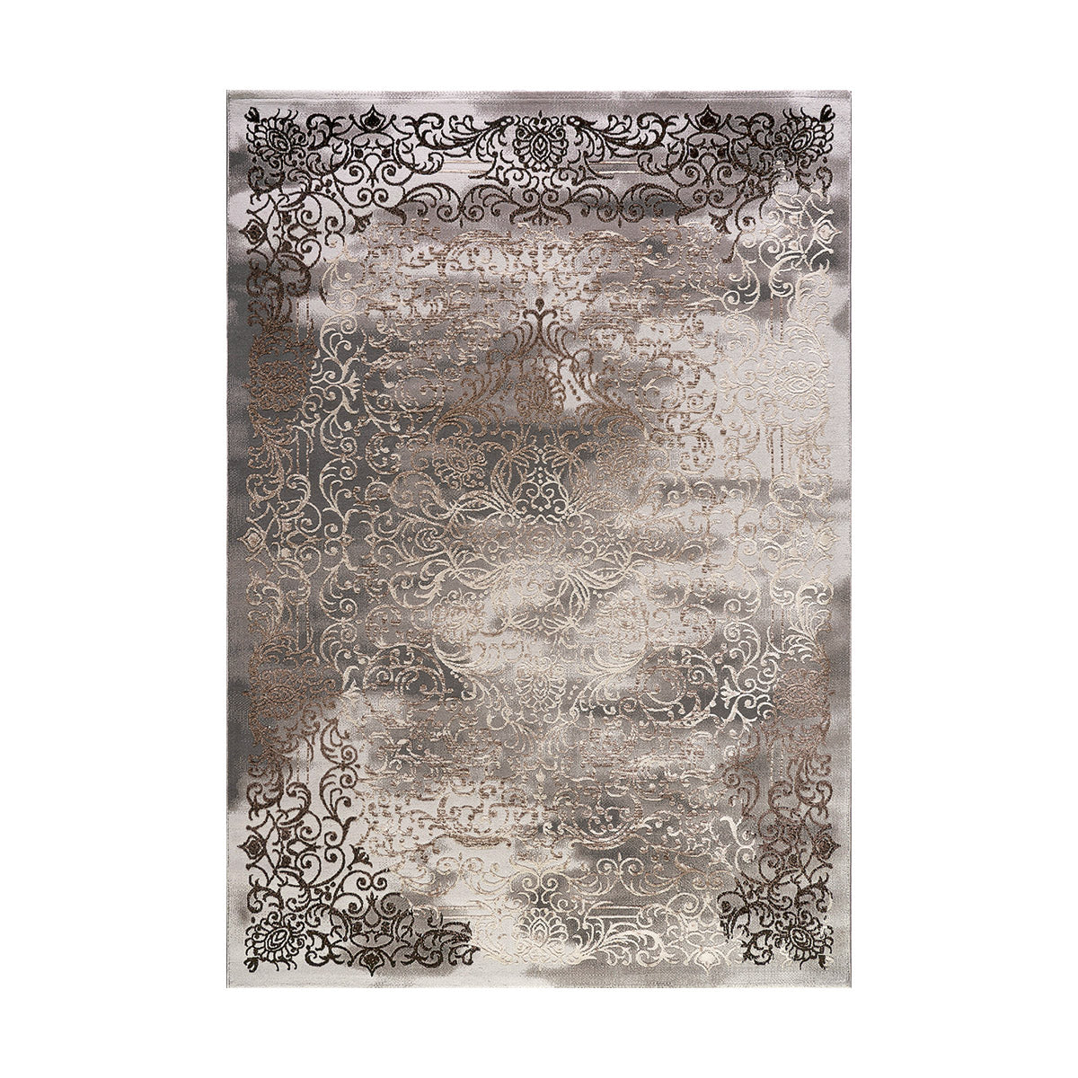 Χαλί Stylish Art 9420 160x230 Γκρι,Μπεζ από την εταιρεία Beauty Home