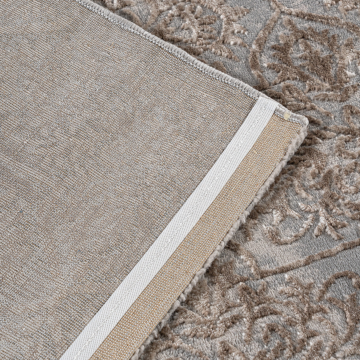 Χαλί Zenia Art 9440 Μπεζ,Γκρι από την εταιρεία Beauty Home