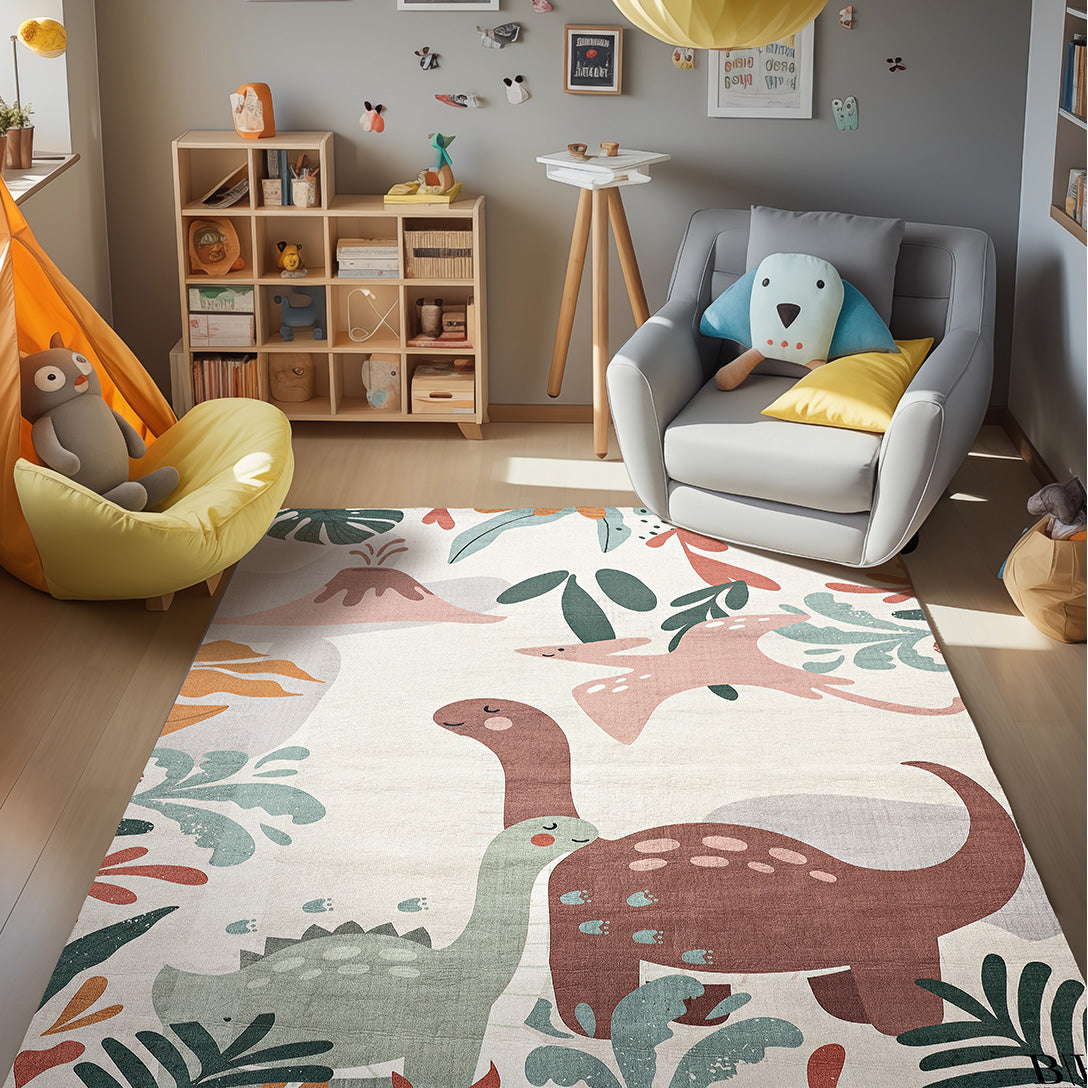 Χαλί παιδικό Fun Art 9548 135x180 Μπεζ Default Title από την εταιρεία Beauty Home