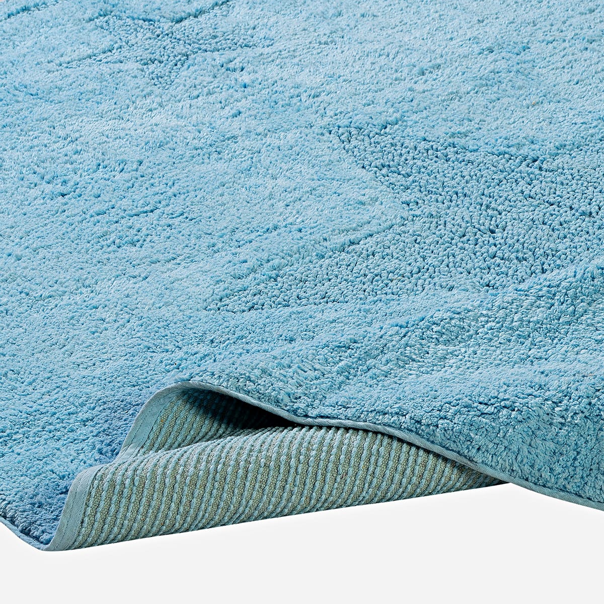 Χαλί βαμβακερό Cottony Art 9555 Σιέλ από την εταιρεία Beauty Home