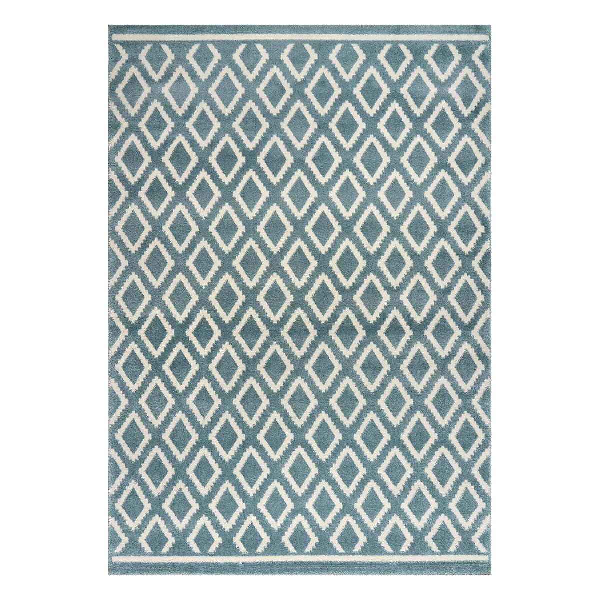 Χαλί Vibe Art 9574 160x230 Blue White Σιέλ Λευκό από την εταιρεία Beauty Home