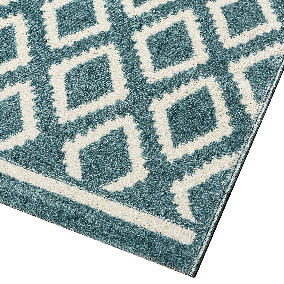 Χαλί Vibe Art 9574 160x230 Blue White Σιέλ Λευκό από την εταιρεία Beauty Home