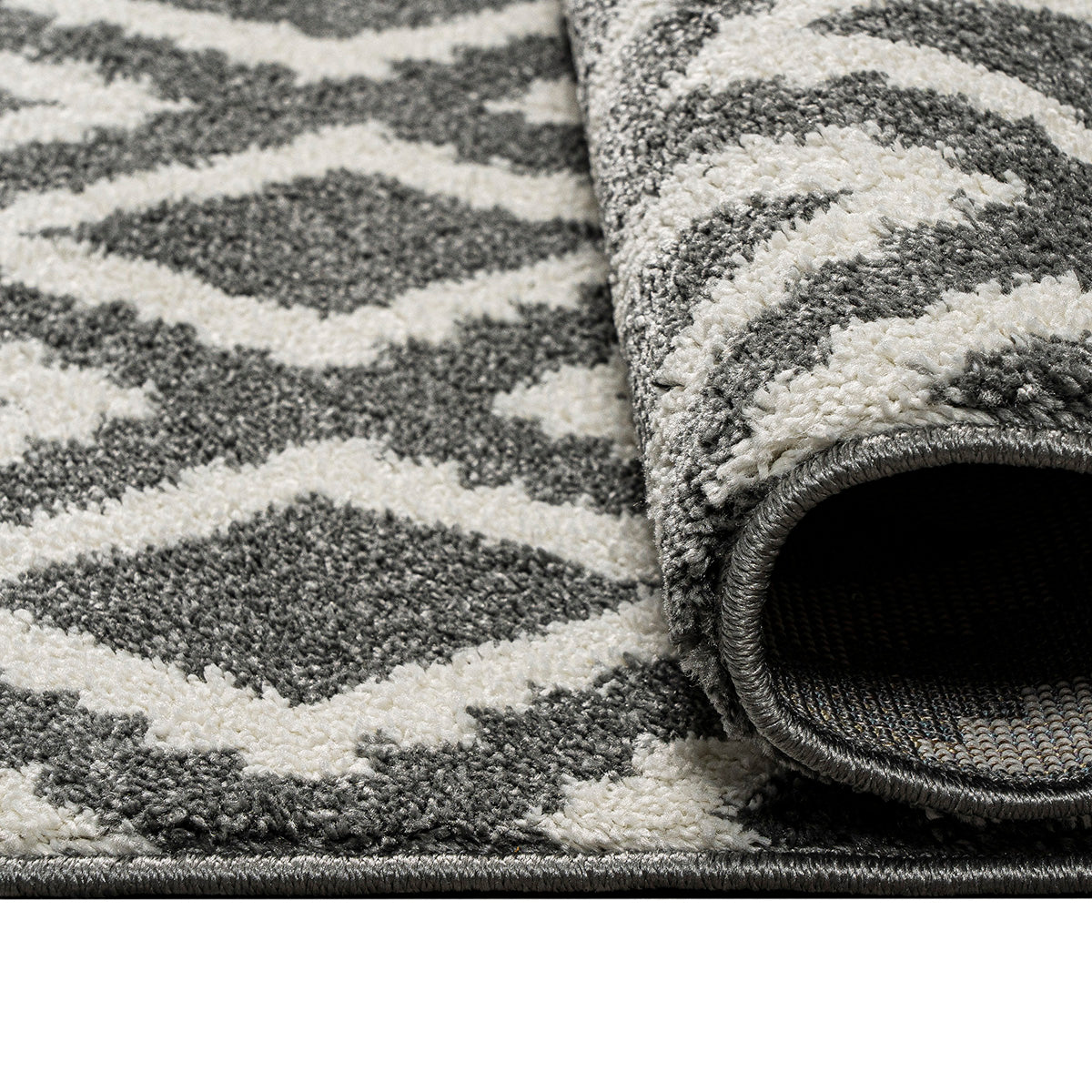 Πατάκι Vibe Art 9576 67x150 Grey White Γκρι Λευκό Default Title από την εταιρεία Beauty Home