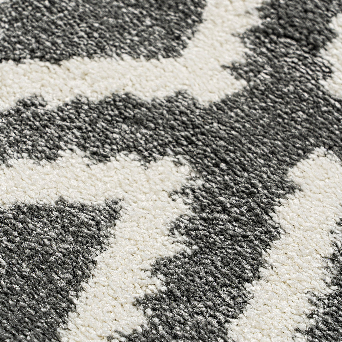 Πατάκι Vibe Art 9576 67x150 Grey White Γκρι Λευκό από την εταιρεία Beauty Home