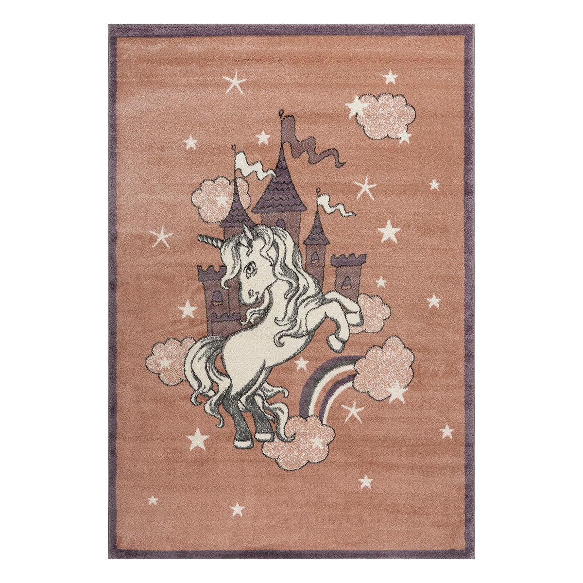 Χαλί Yolo Art 9584 133x190 Σομόν από την εταιρεία Beauty Home