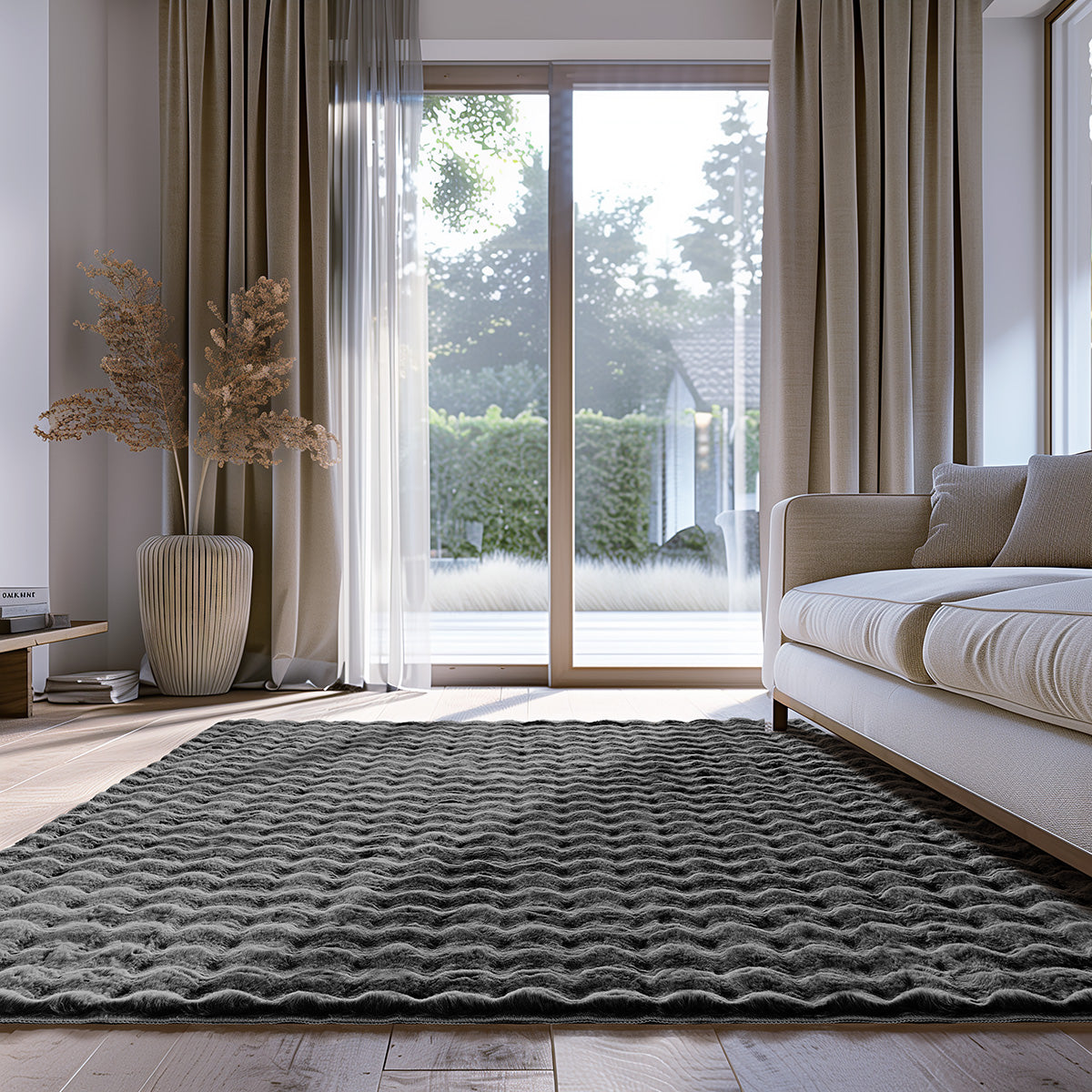 Χαλί Motion Art 9650 133x190 Ανθρακί Default Title από την εταιρεία Beauty Home