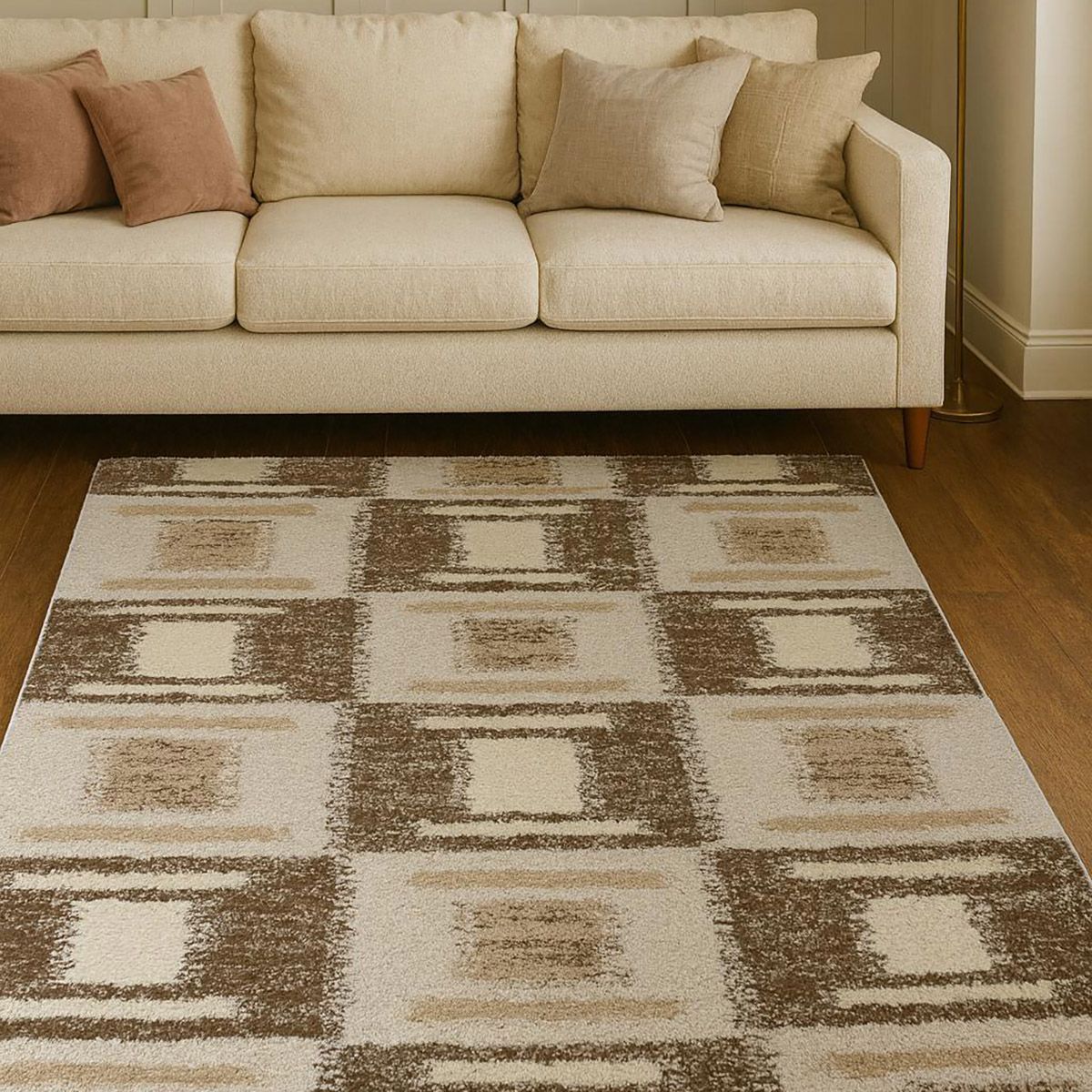 Χαλί Puffy Art 9658 Μπεζ από την εταιρεία Beauty Home