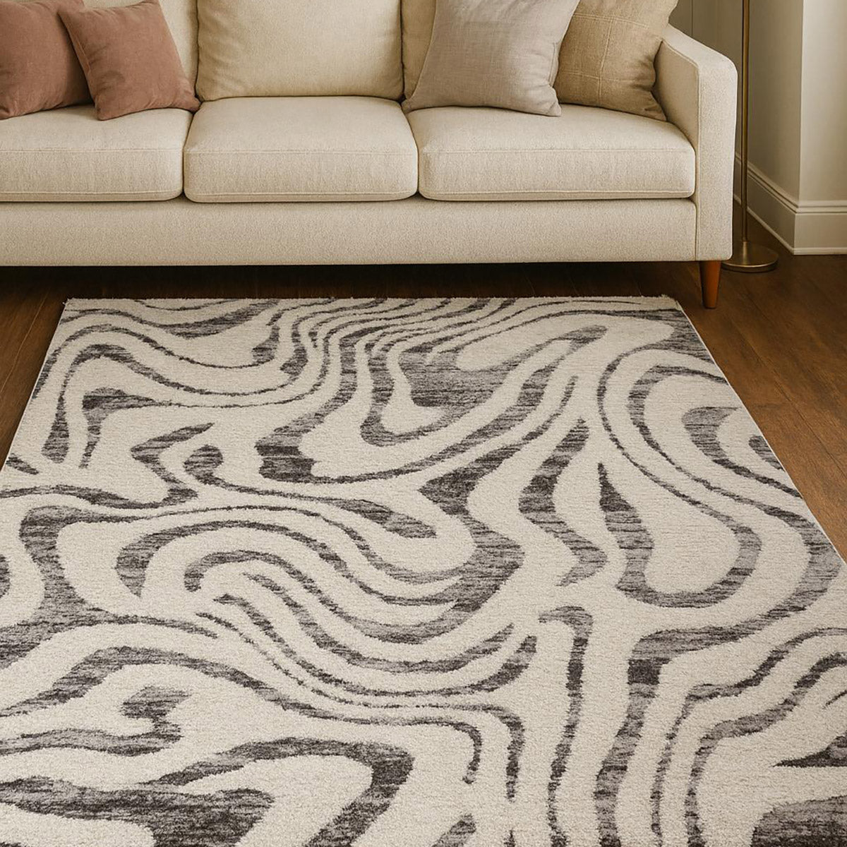 Χαλί Puffy Art 9660 Γκρι από την εταιρεία Beauty Home