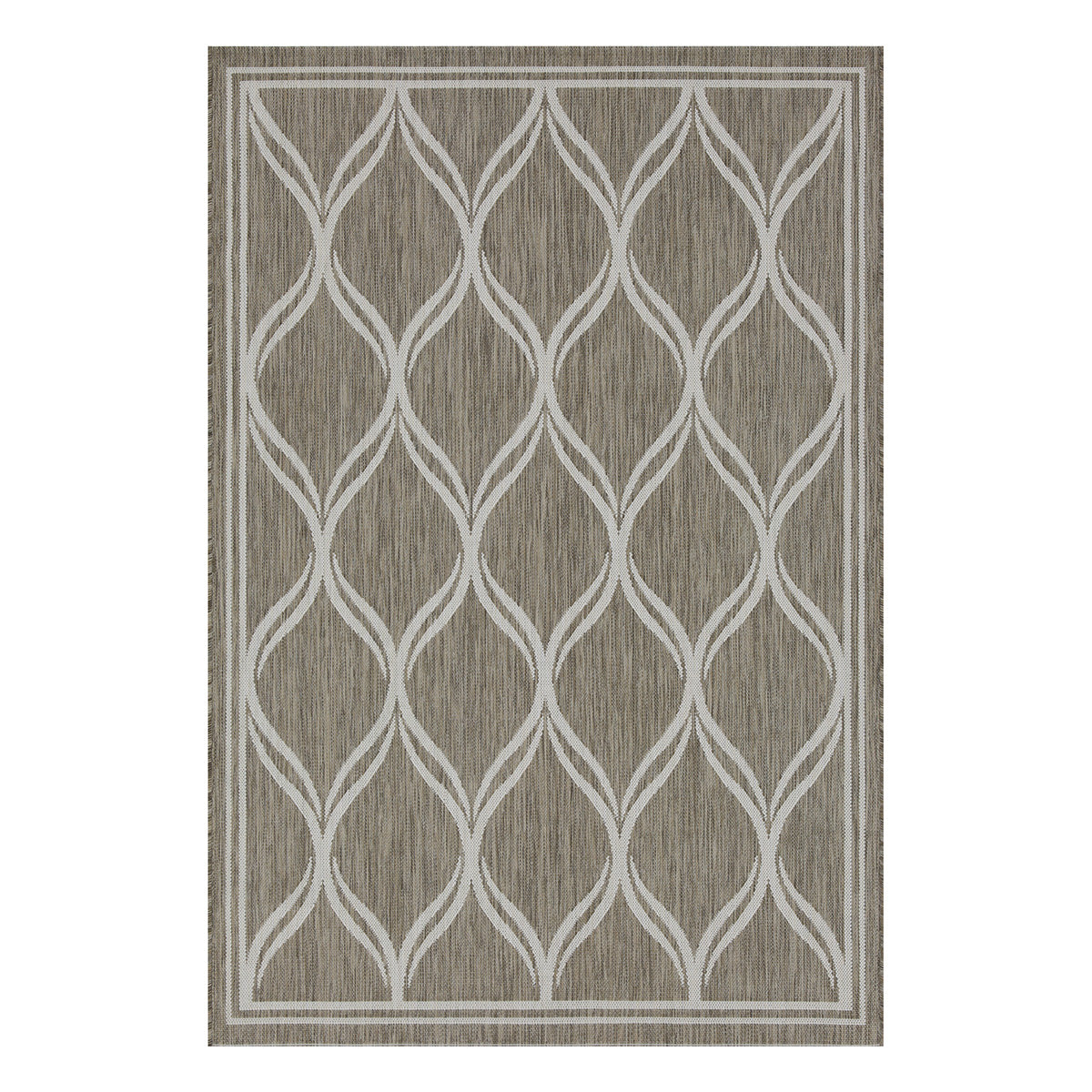 Χαλί ψάθα Palm Art 9773 133x190 Μπεζ από την εταιρεία Beauty Home