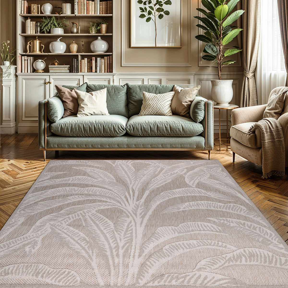 Χαλί Sahara Art 9973 160x230 Μπεζ Default Title από την εταιρεία Beauty Home