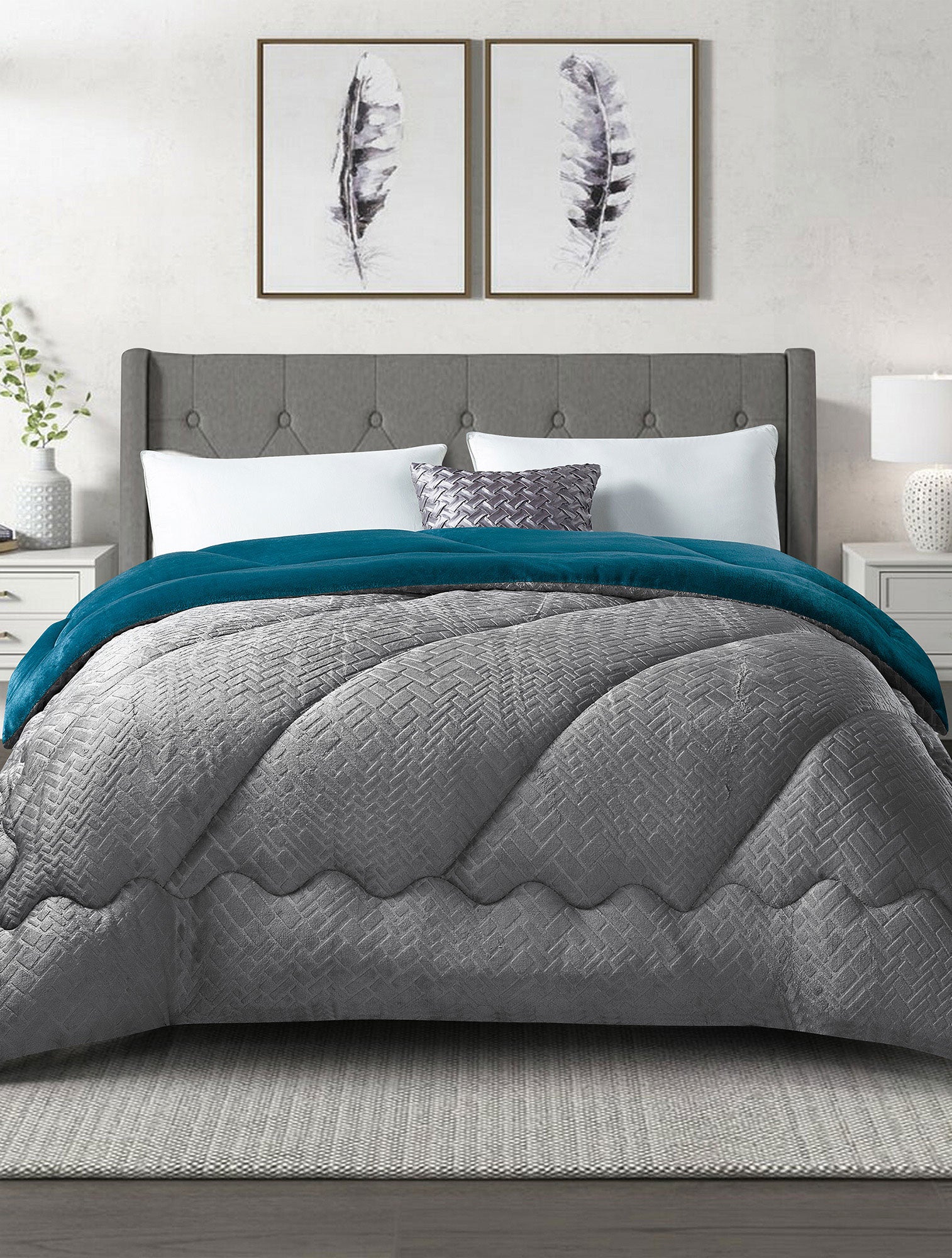 Κουβερτοπάπλωμα BLANKORO PETROL από την εταιρεία Madi