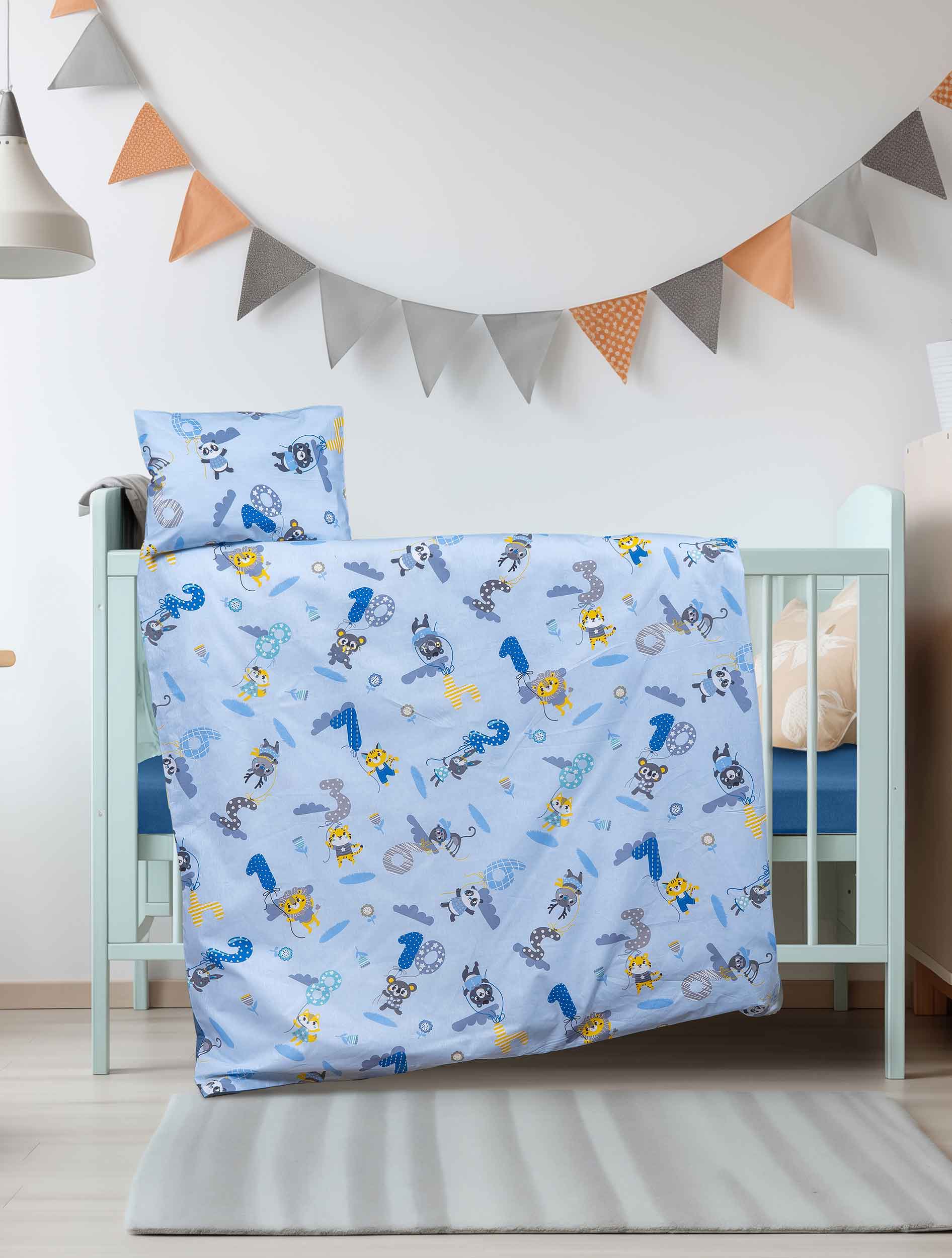 Βρεφικό Σετ Σεντόνια BUNNYNEST από την εταιρεία Madi