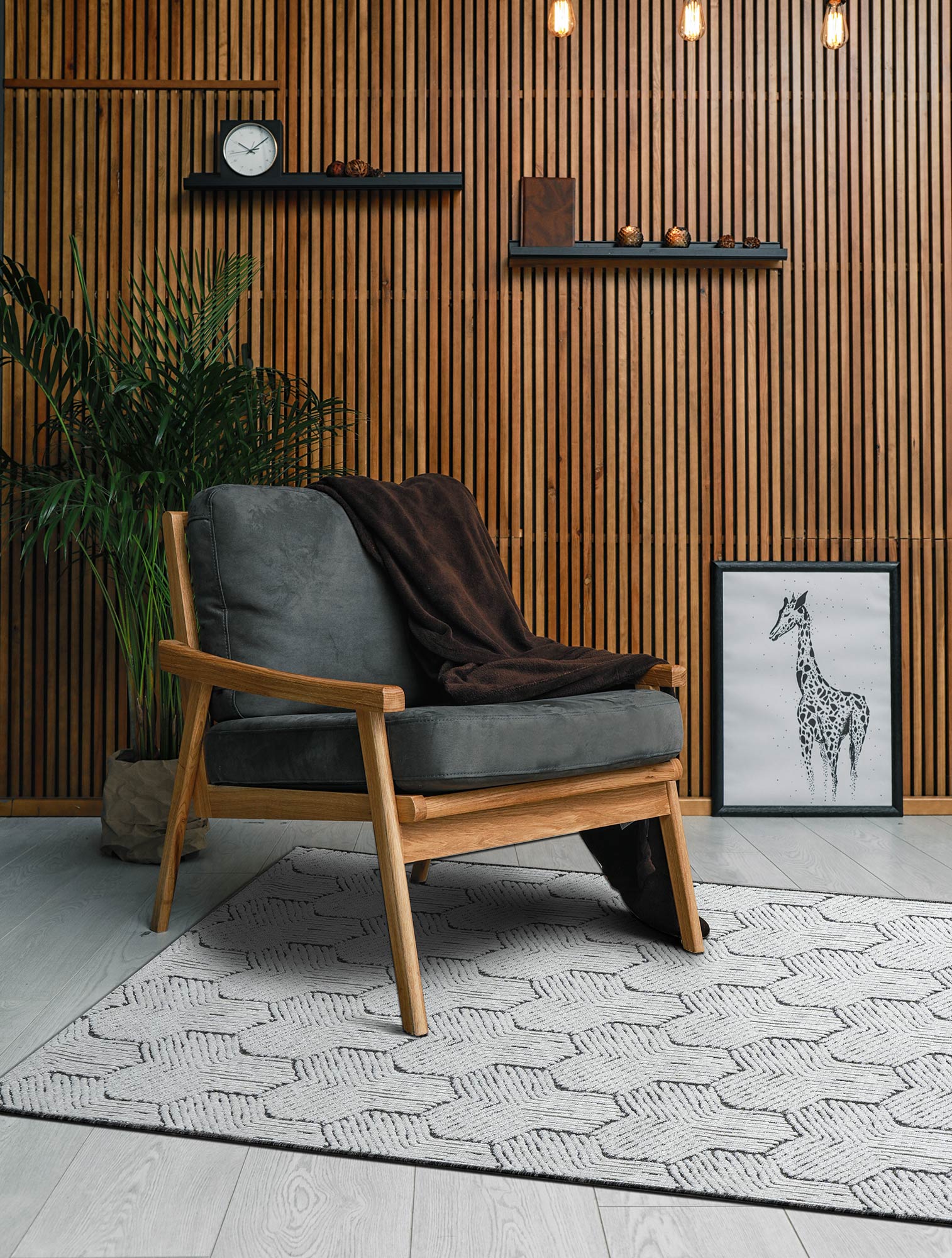 Χαλί CORD GREY από την εταιρεία Madi