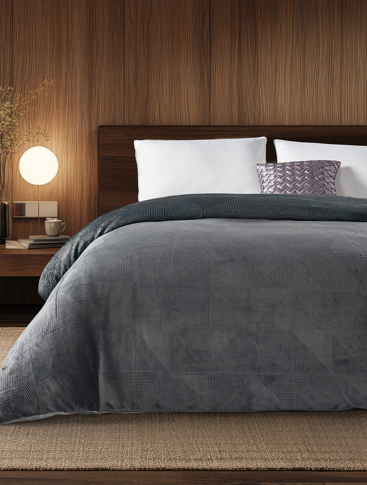 Παπλωματοθήκη EIRA ANTHRACITE από την εταιρεία Madi