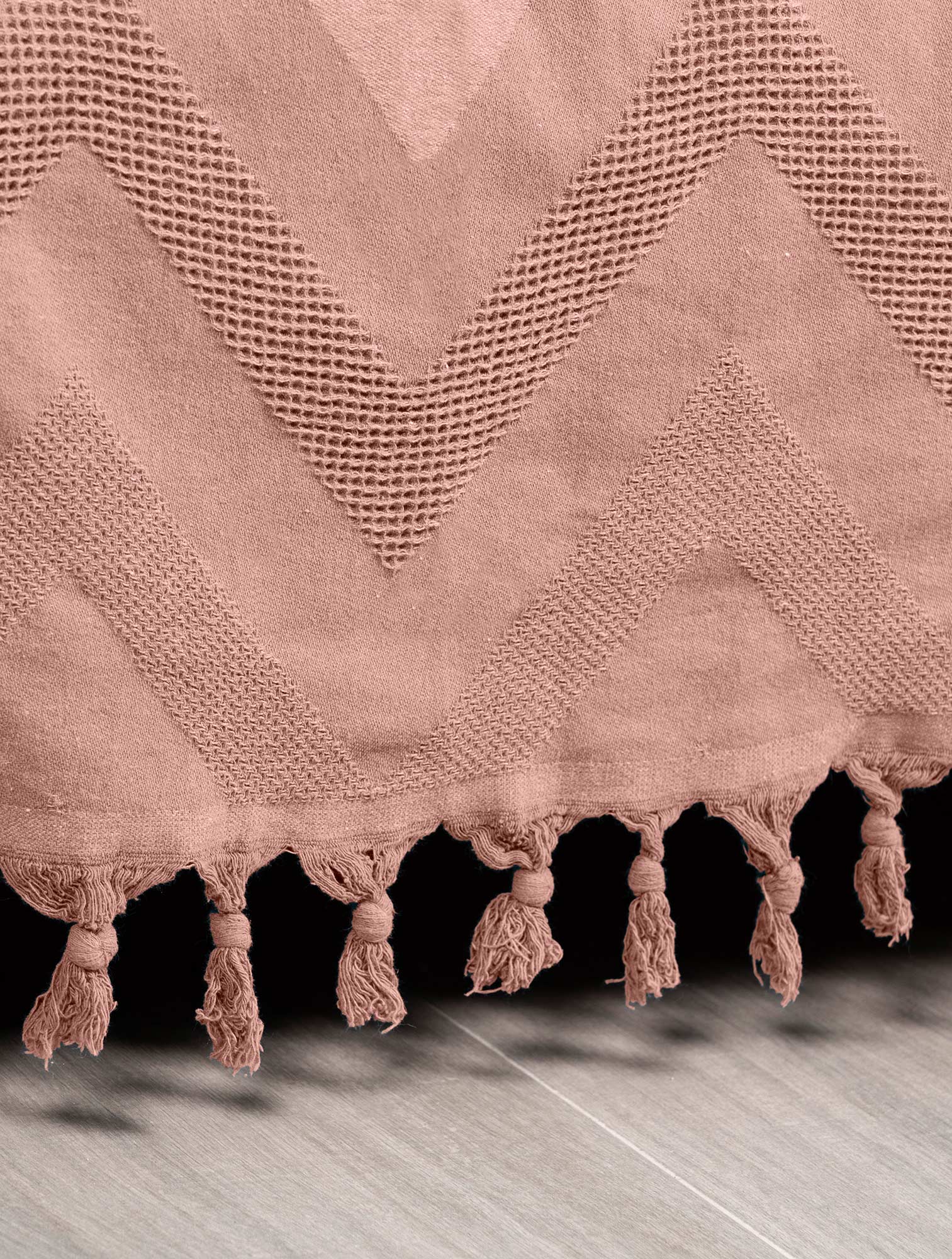 Κουβέρτα Πικέ Ζακάρ GOLWE PINK από την εταιρεία Madi