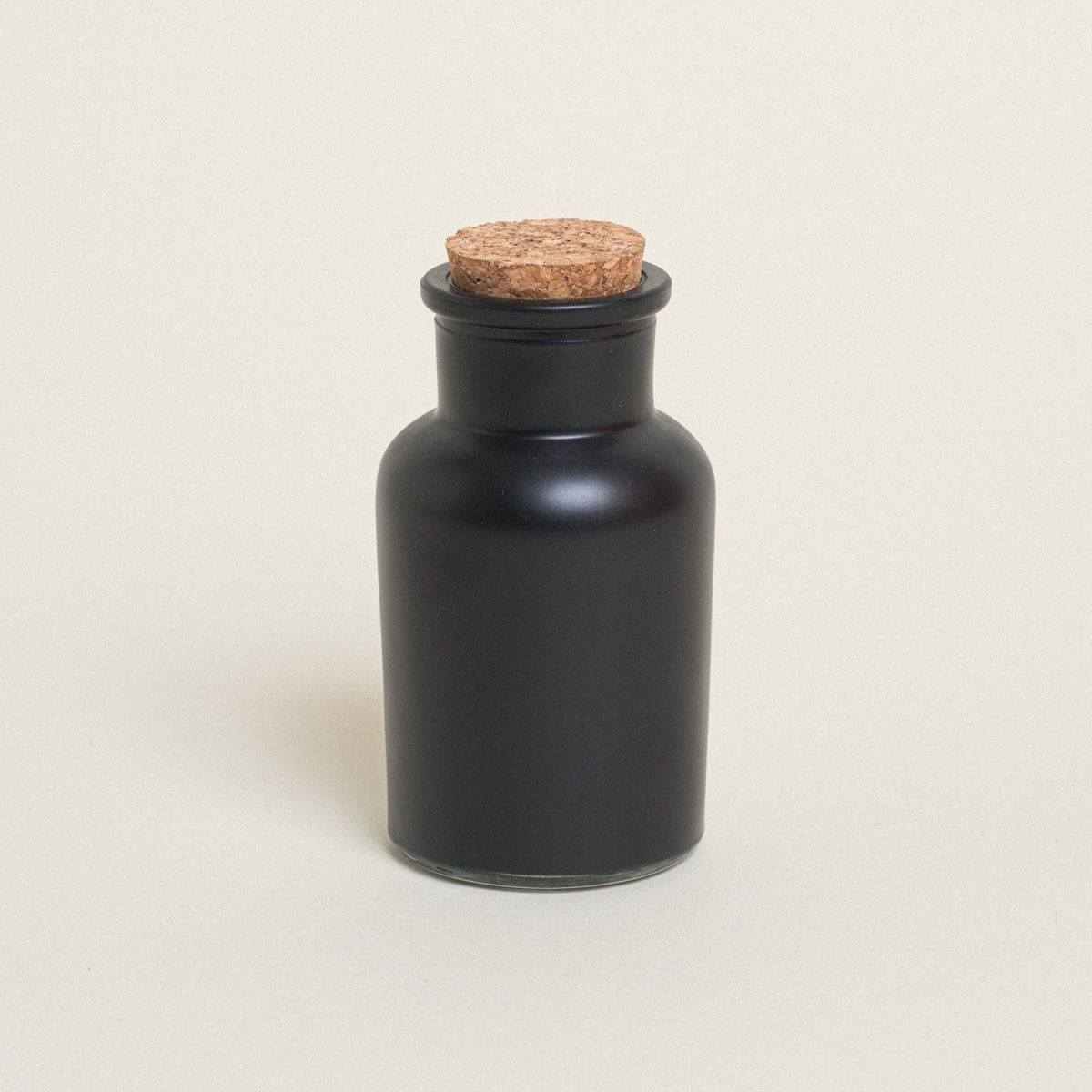 ΜΠΟΥΚΑΛΑΚΙ ΜΑΥΡΟ ΜΑΤ ΜΕ ΦΕΛΛΟ 11 x 5,7 cm 125 ml