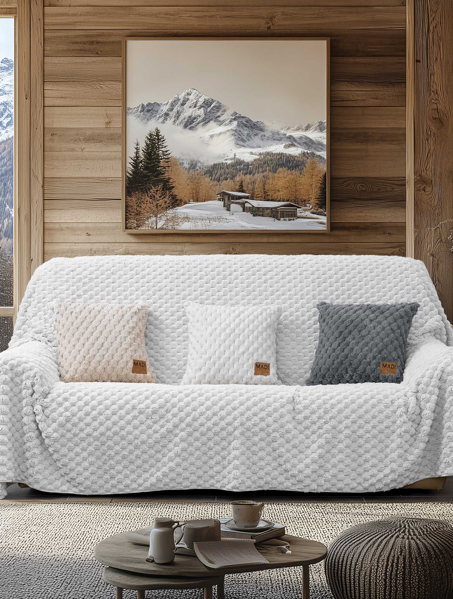 Διακοσμητικό Μαξιλάρι MAISONY WHITE από την εταιρεία Madi