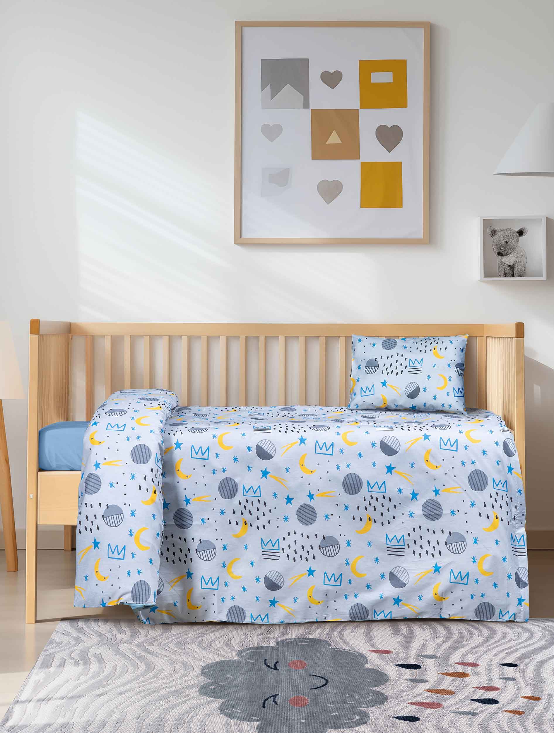 Βρεφικό Σετ Σεντόνια MOONBEAM από την εταιρεία Madi