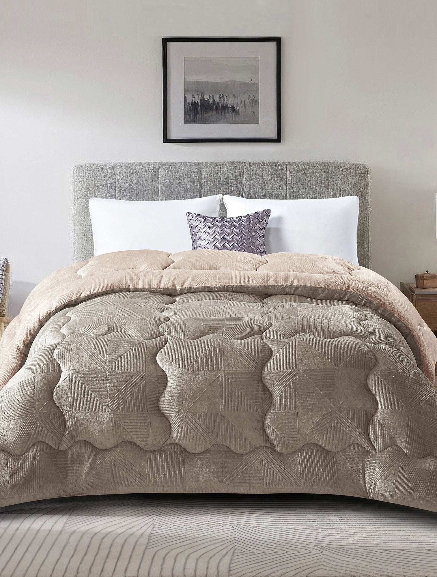 Κουβερτοπάπλωμα NIVORO CREAM από την εταιρεία Madi