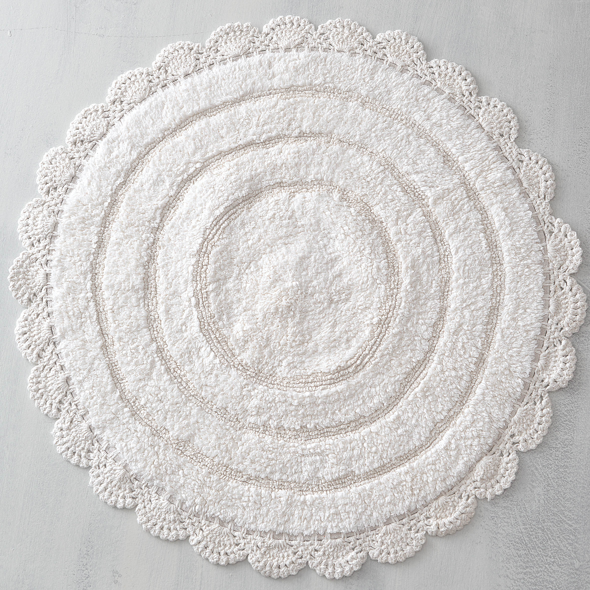 OPAL - Χαλάκι 70 cm Λευκό 70 cm από την εταιρεία Rythmos Home