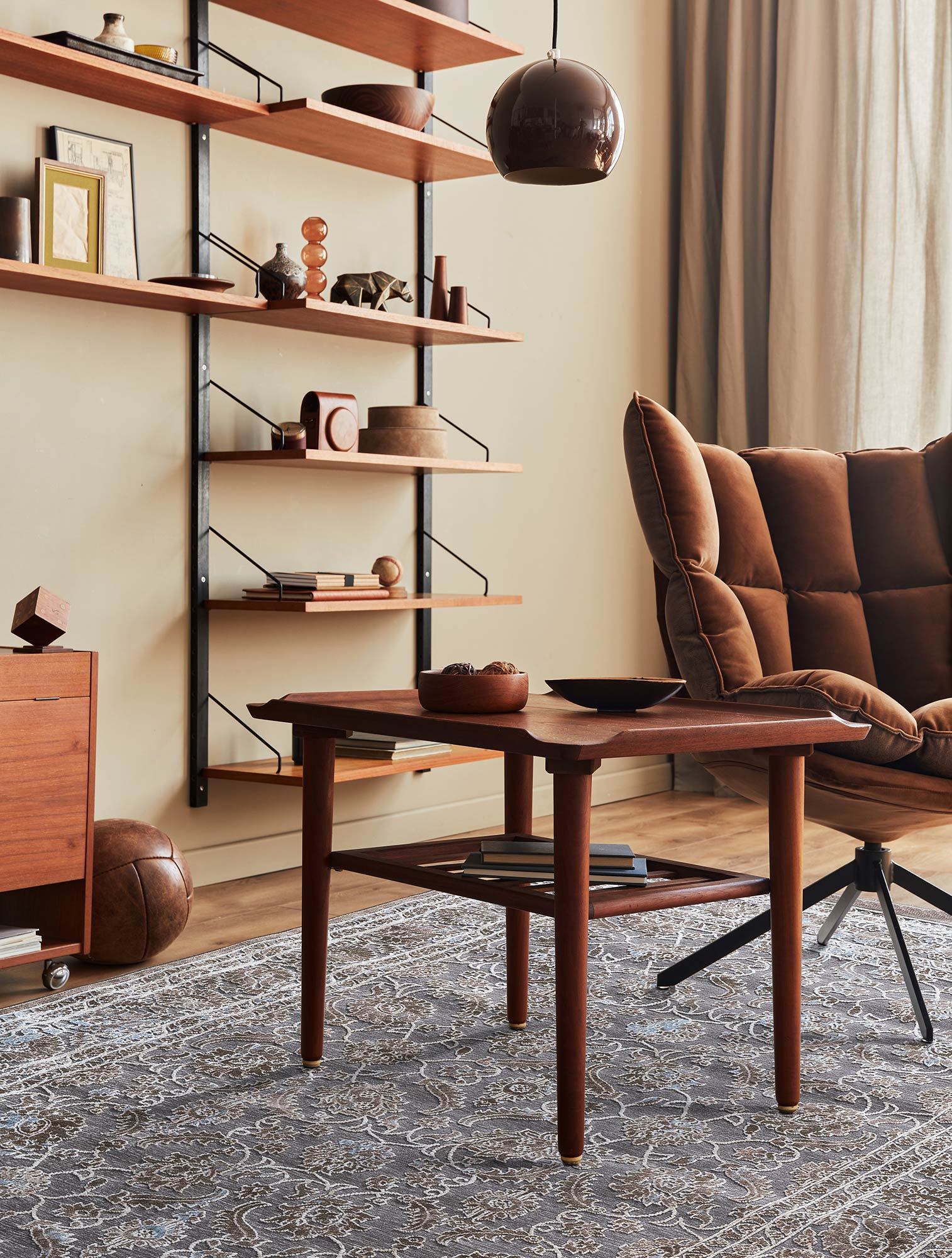 Χαλί POSH GREY BLUE από την εταιρεία Madi