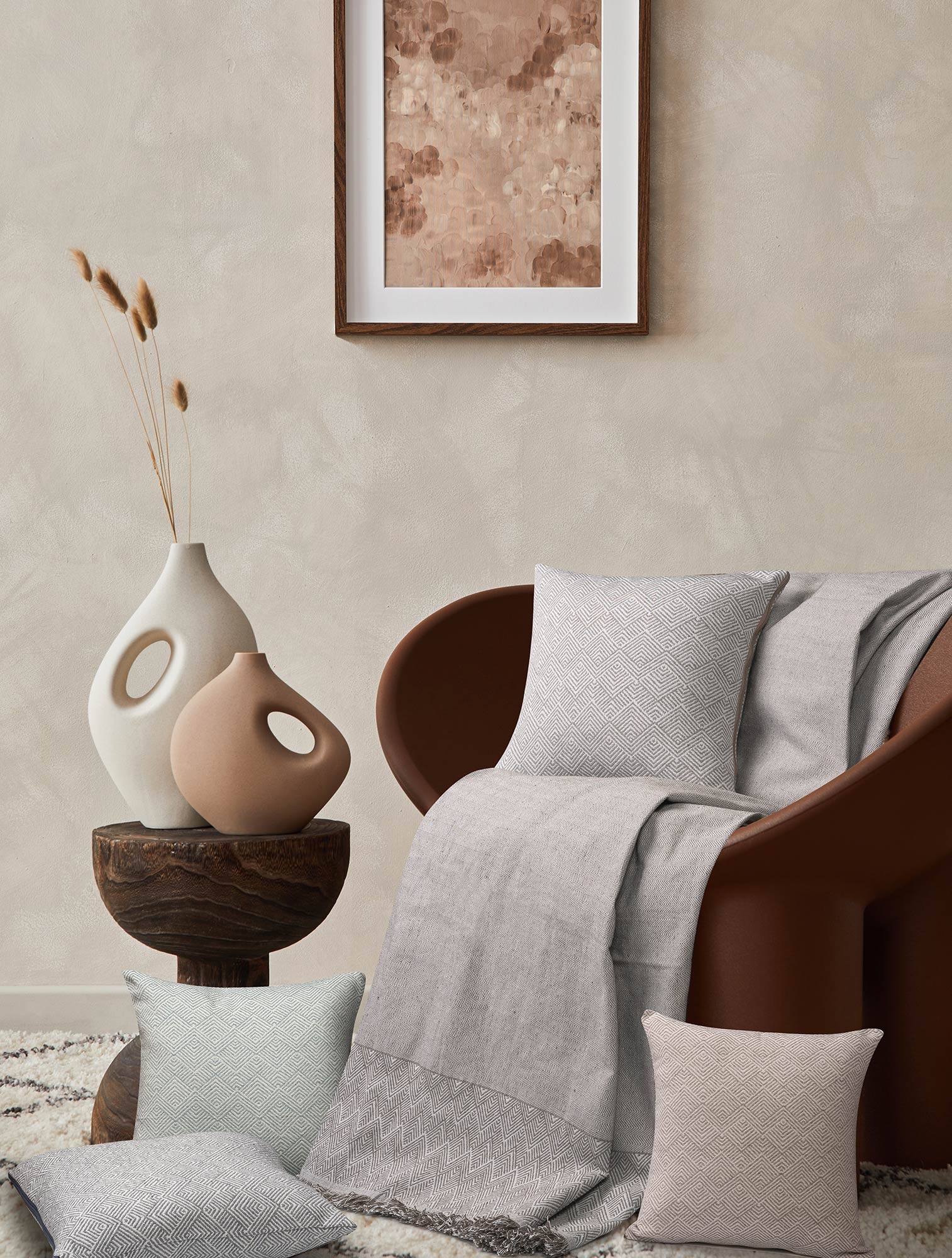 Ριχτάρι ROMBO BROWN από την εταιρεία Madi