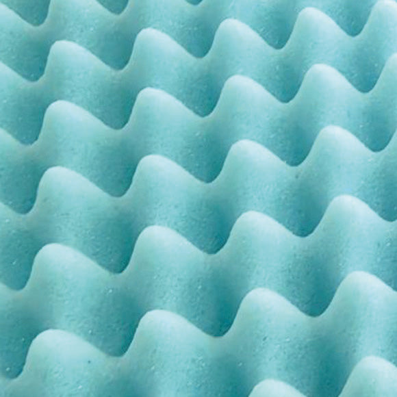 Ανώστρωμα Gel Memory Foam Relief Plus Art 4700 90x190 Λευκό από την εταιρεία Beauty Home