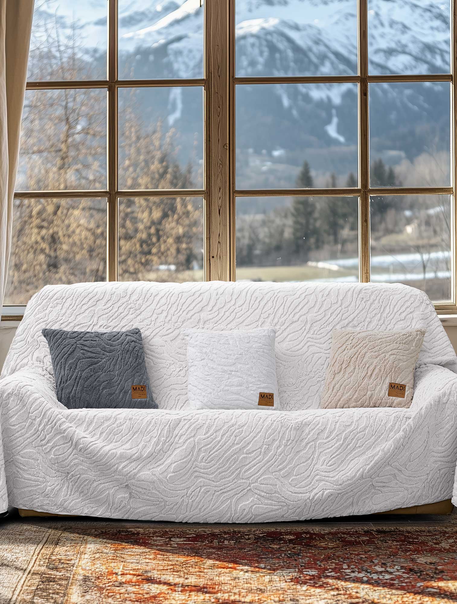 Ριχτάρι SERANI WHITE από την εταιρεία Madi