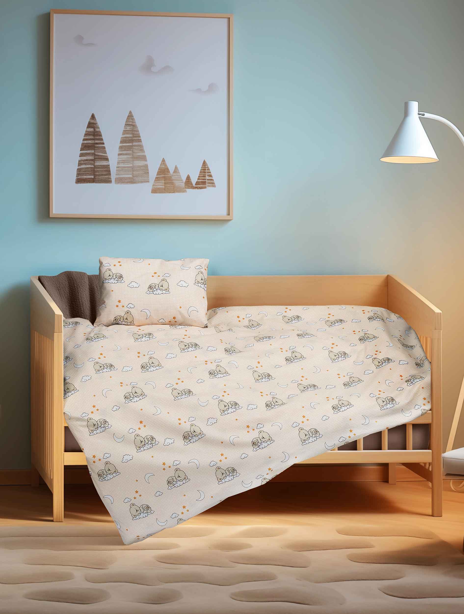 Βρεφική παπλωματοθήκη TEDDYLOVE από την εταιρεία Madi