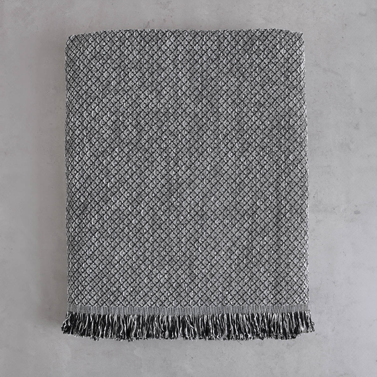 TEMPE Γκρι Μαύρο - Μαξιλαροθήκη από την εταιρεία Rythmos Home