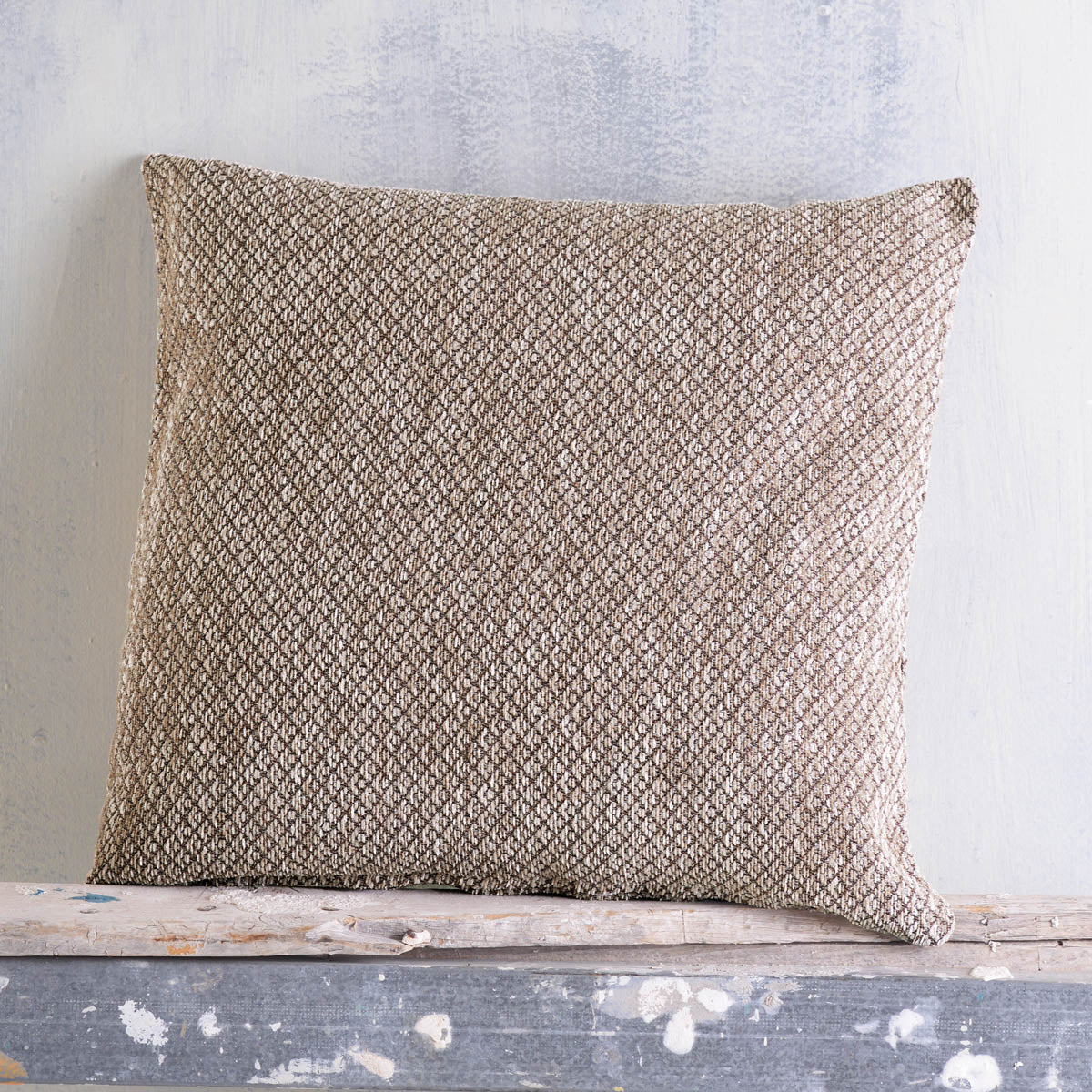 TEMPE Καφέ - Μαξιλαροθήκη 40 x 40 Καφέ 40 x 40 από την εταιρεία Rythmos Home