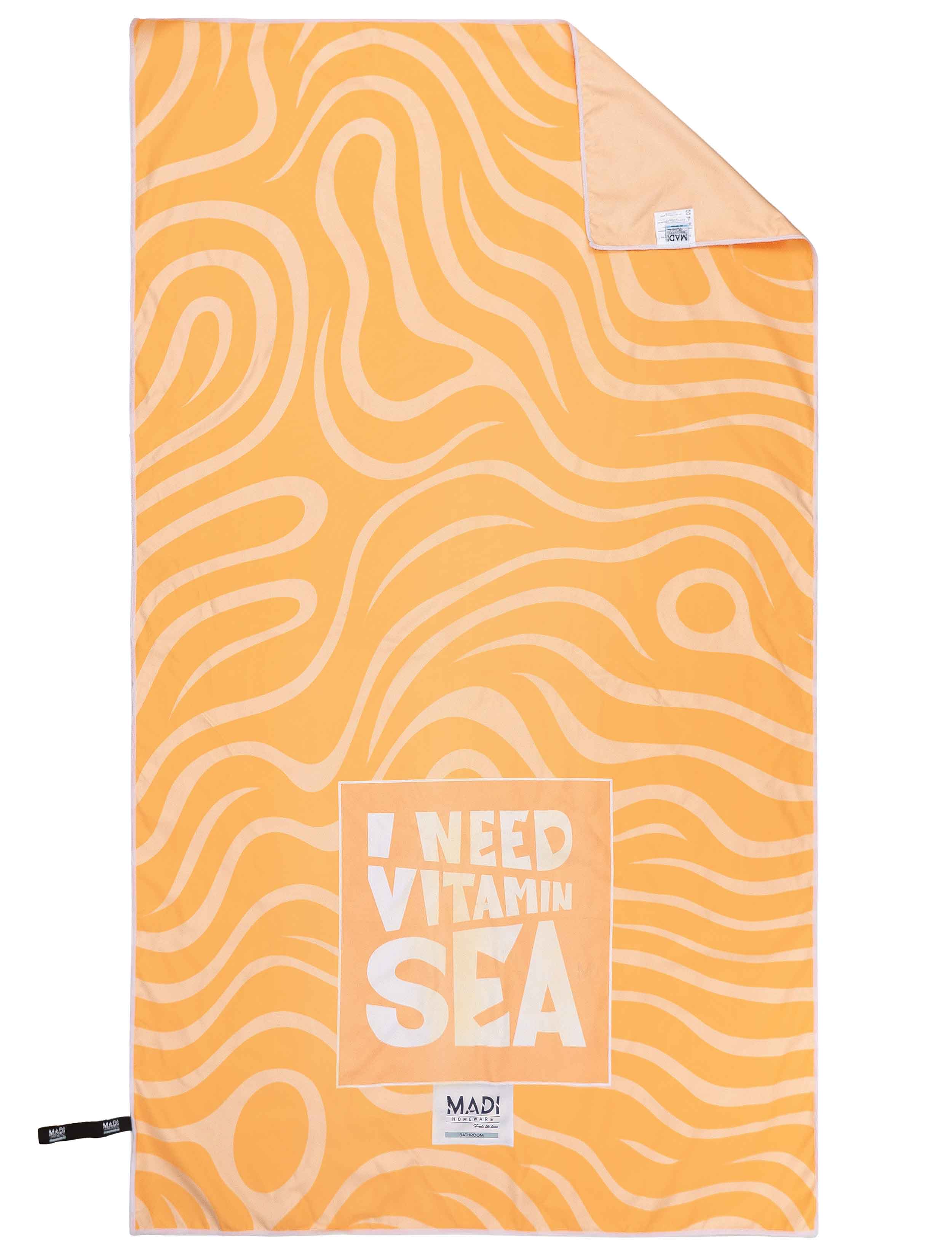 Πετσέτα θαλάσσης VITAMIN από την εταιρεία Madi