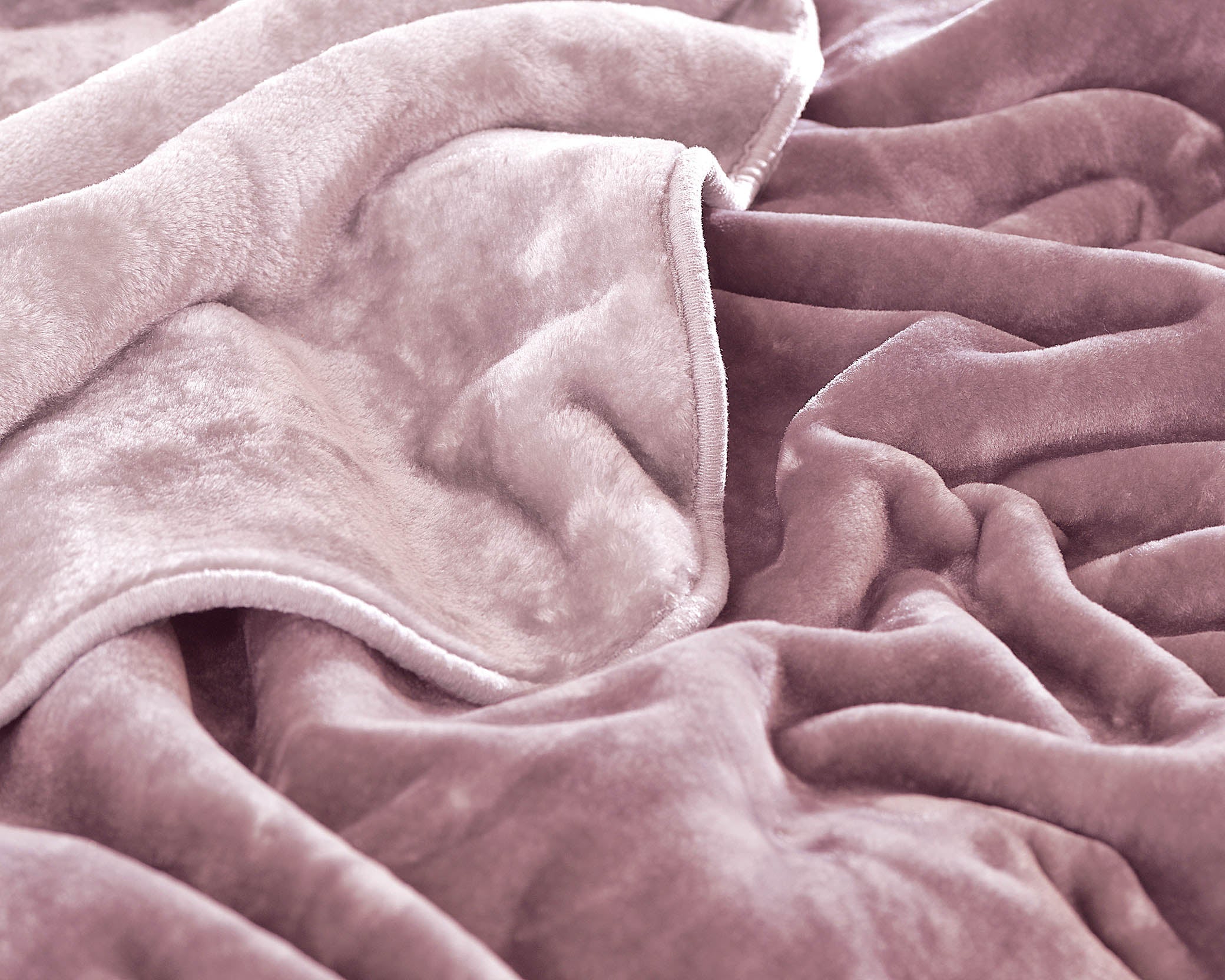 VELOUR Πούδρα - Κουβέρτα βελουτέ Υπέρδιπλο Πούδρα 220 x 240 από την εταιρεία Rythmos Home