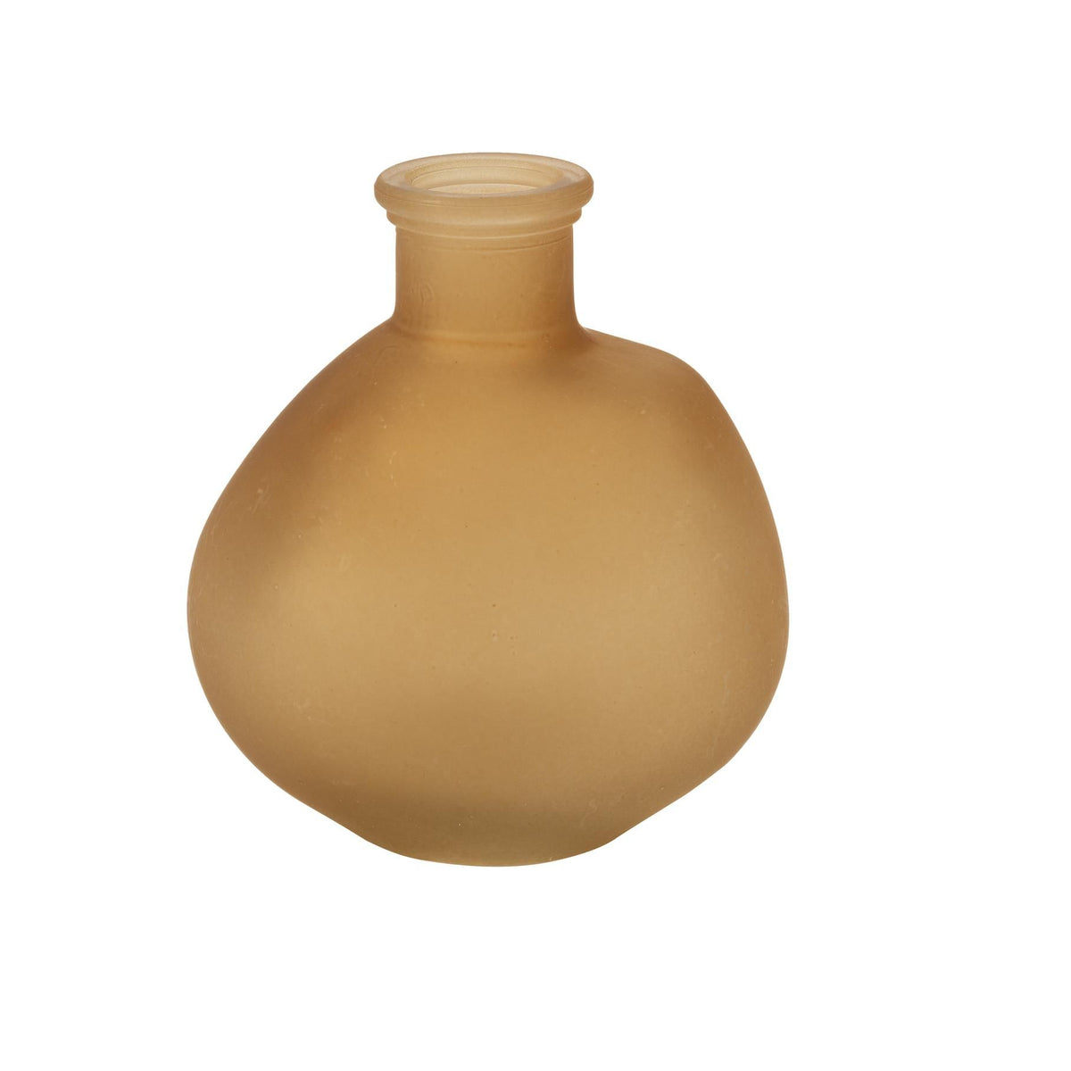 Γυάλινο Βάζο Assia Μπεζ 9,5 x 10,5 x7 CM – 250ml