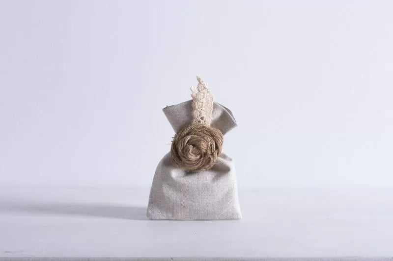 ΠΟΥΓΚΙ ΓΚΡΙ ΑΣΗΜΙ LUREX 12 x 17 cm