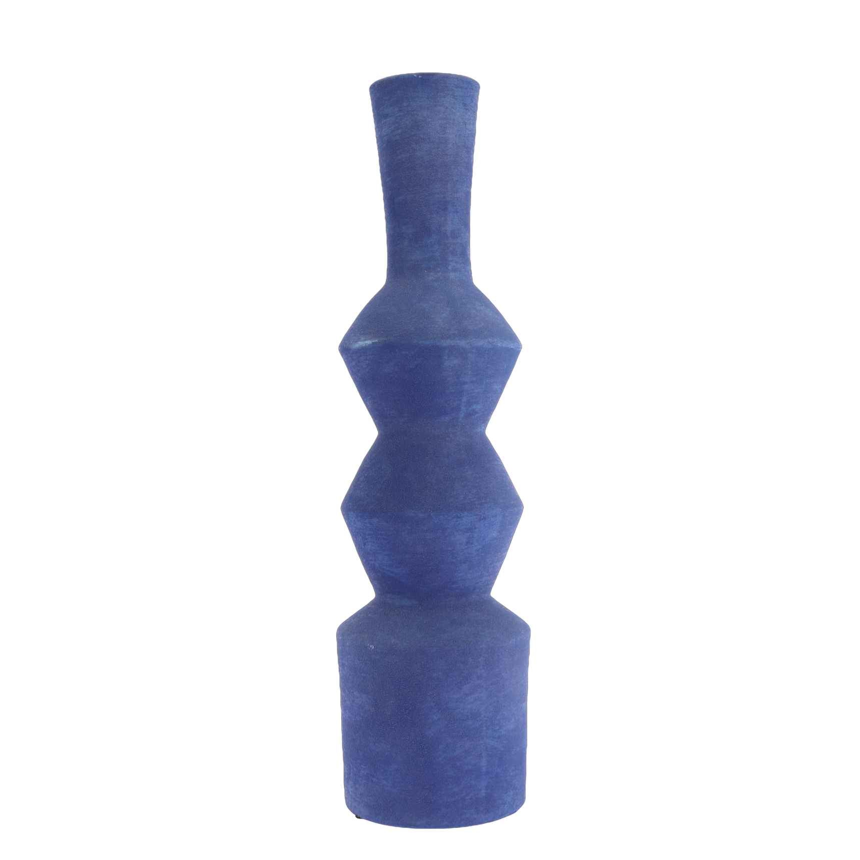 Βάζο Κεραμικό Sienna – Μπλε Ø15x60cm Default Title από την εταιρεία Beauty Home