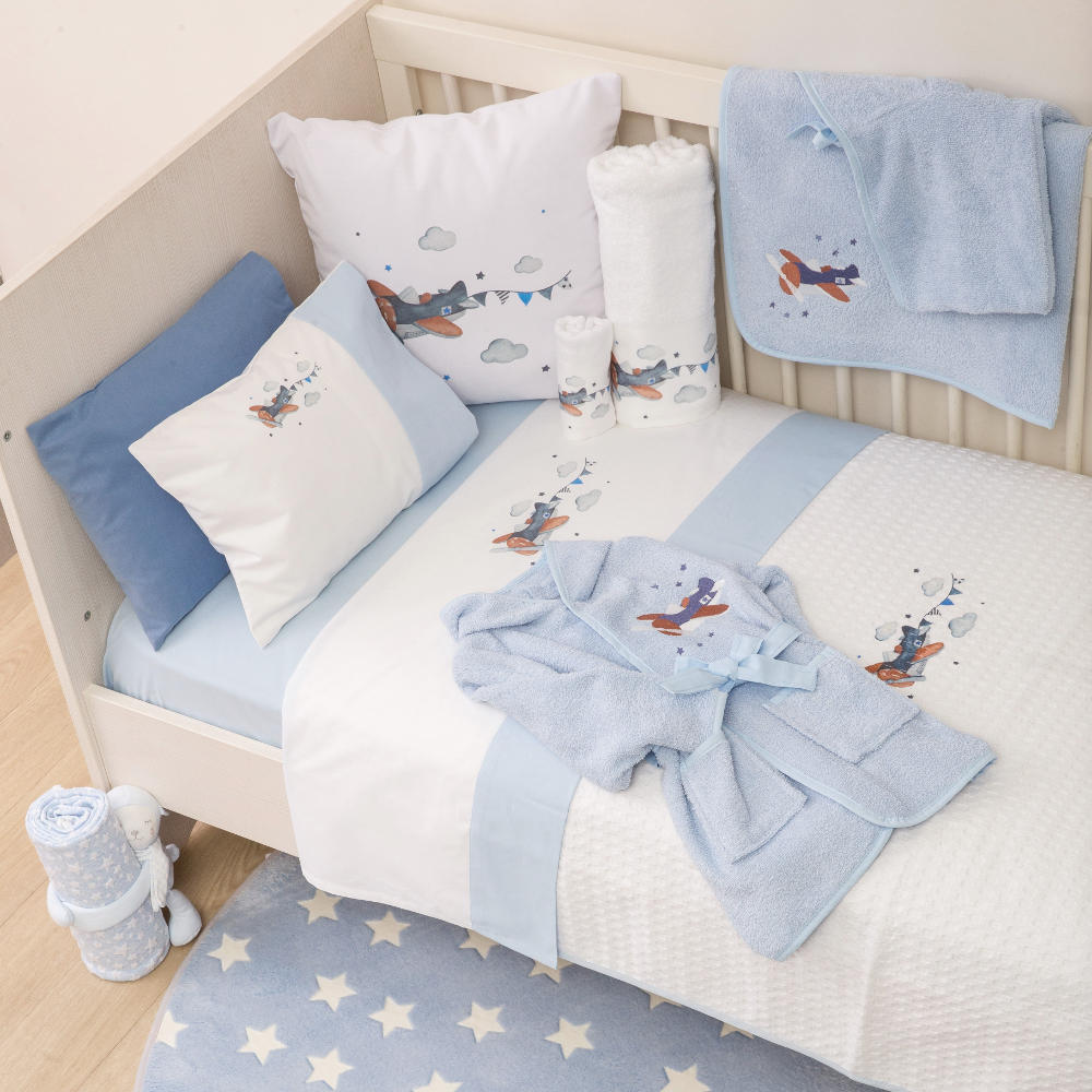 Μαξιλάρι Διακοσμητικό Printed Αεροπλανάκι από την εταιρεία Borea Home Textiles