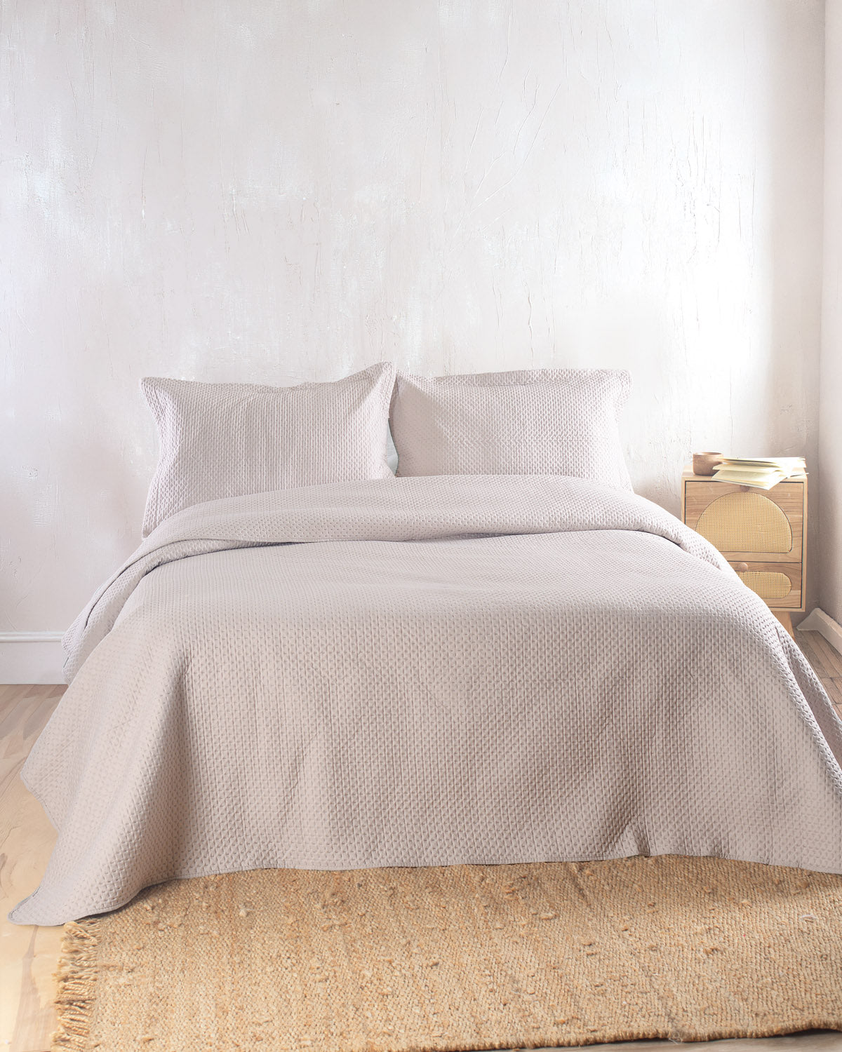 ALLURE Μπεζ - Σετ κουβερλί Μπεζ από την εταιρεία Rythmos Home