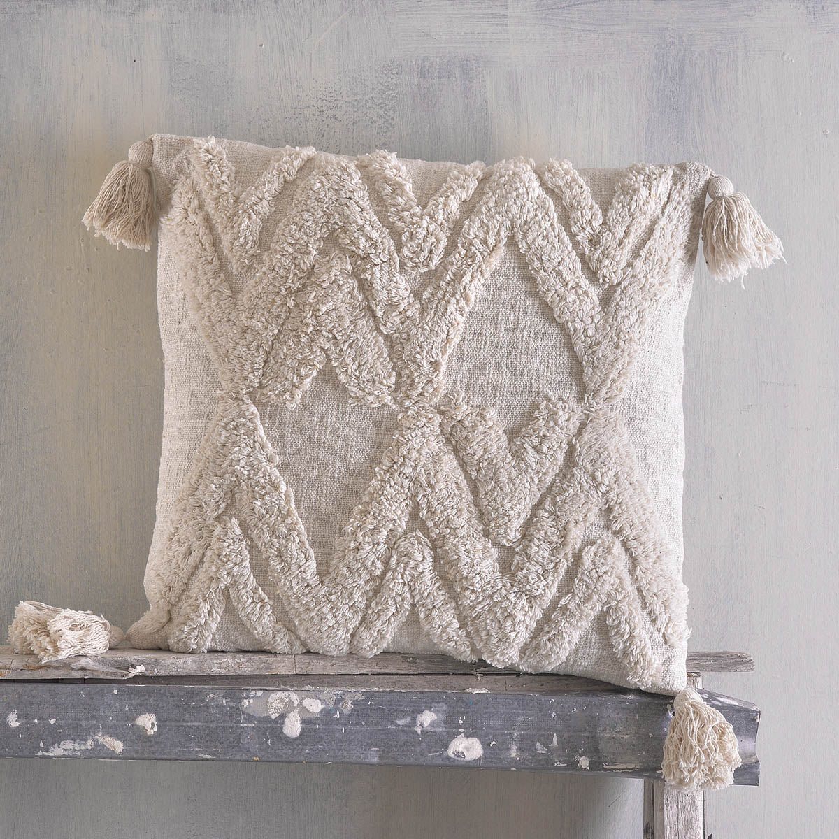 AMBA Εκρού - Μαξιλάρι 45 x 45 Εκρού 45 x 45 από την εταιρεία Rythmos Home