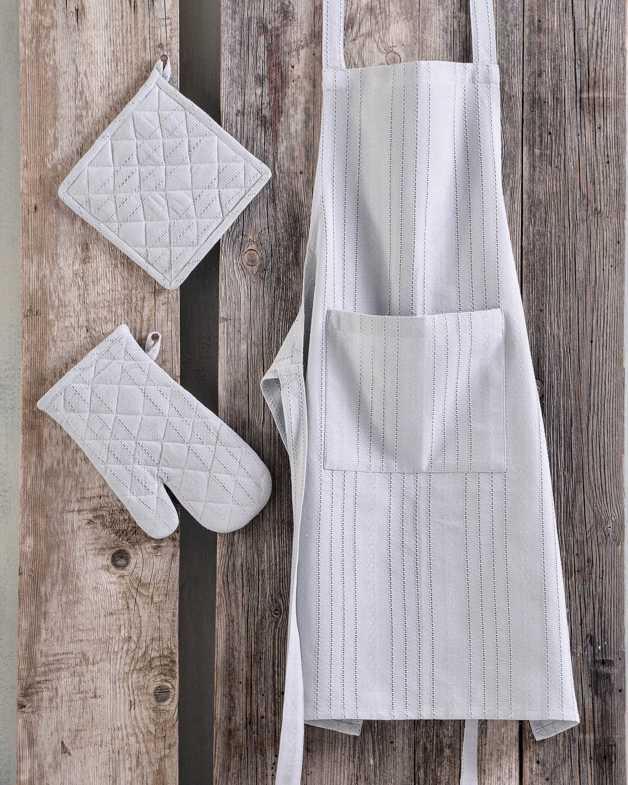 SAVOCA Γκρι - Σετ κουζίνας 3 τεμ. Γκρι από την εταιρεία Rythmos Home