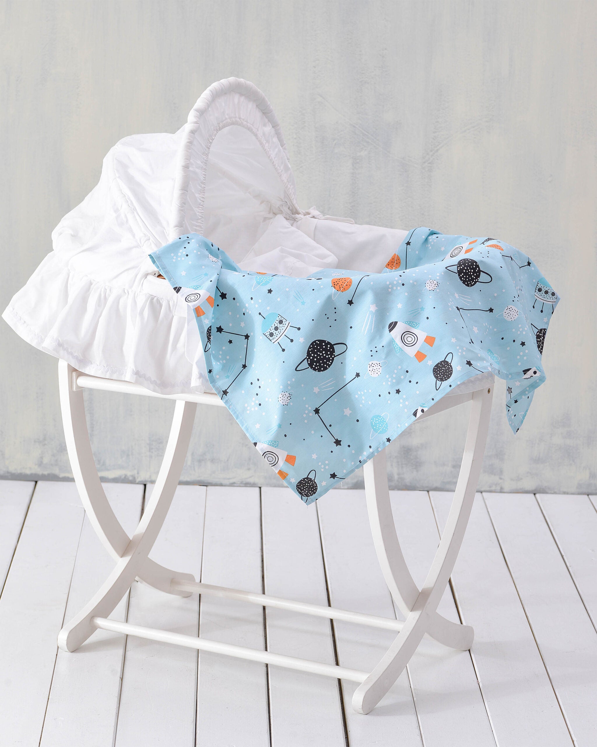 ASTROWORLD - Σεντόνι λίνκνου 80 x 110 80 x 110 από την εταιρεία Rythmos Home