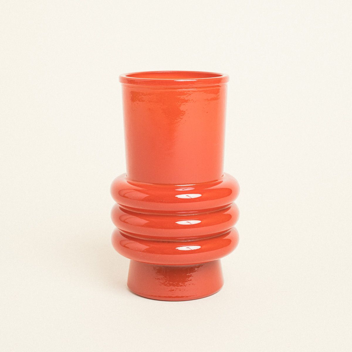 Γυάλινο Βάζο Ελάνη 17 CM από την εταιρεία Beauty Home