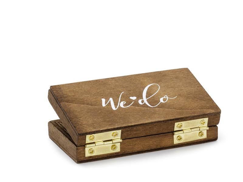 ΞΥΛΙΝΟ ΚΟΥΤΑΚΙ MR & MRS 10 x 5,5 cm από την εταιρεία Beauty Home